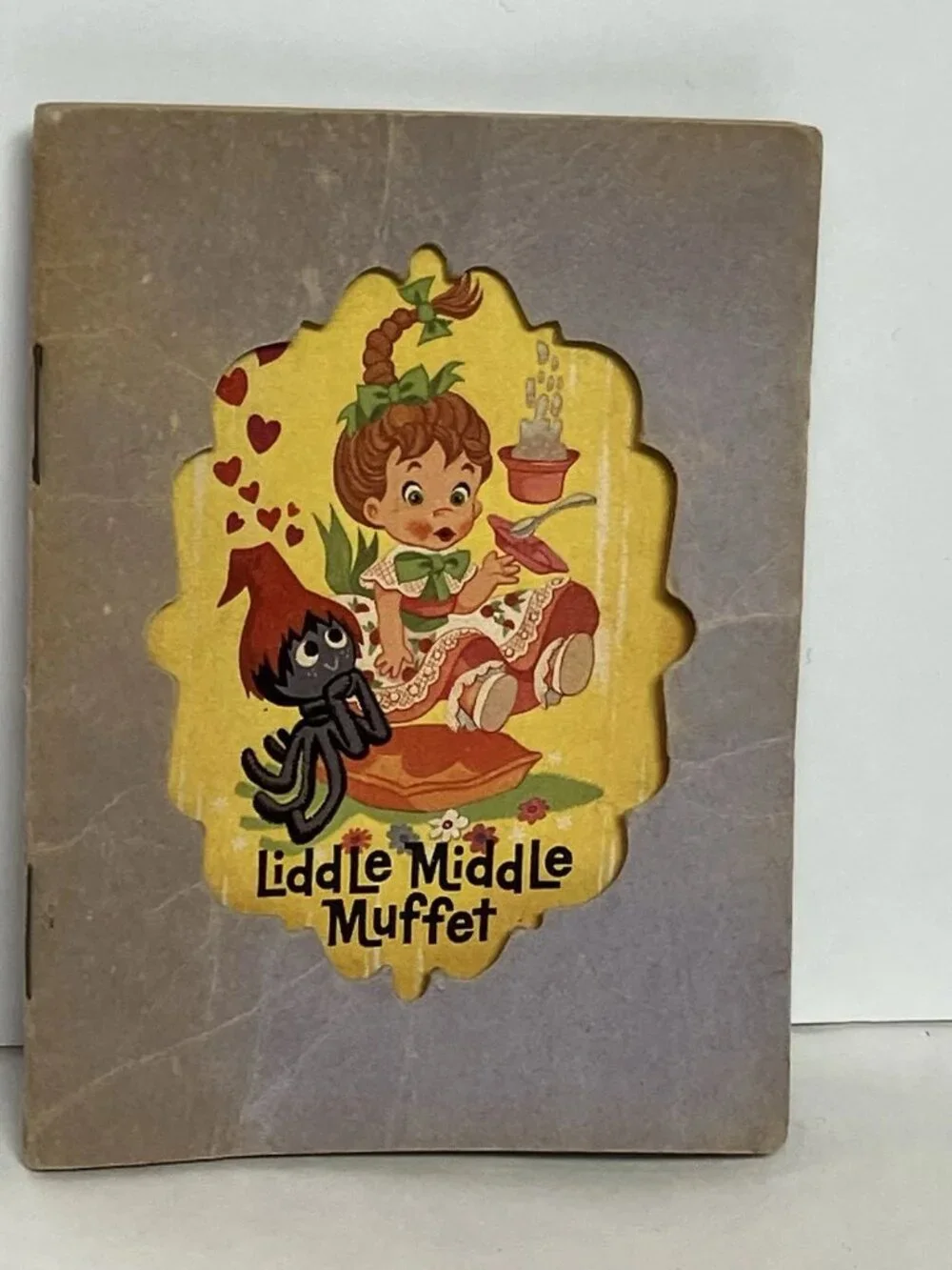 Mattel 1966 Liddle Kiddles Storybook Series Liddle Middle Muffet Story Booklet